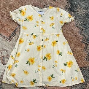 3T old navy girls flower print dress